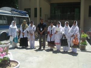 Students from Women Medical College